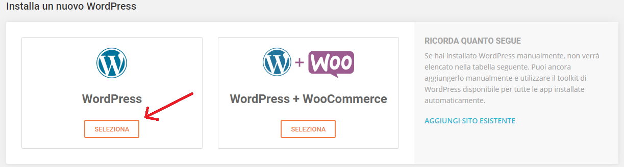 installare wordpress siteground